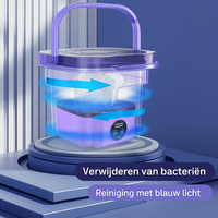 Opvouwbare mini-wasmachine miniatuur